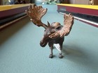 Schleich Male Bull Moose 2009 Retired Forest Wildlife Animal Figure 14619 Toy