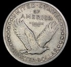1917 25c Type 1 Standing Liberty Quarter- Choice Unc  Free Shipping- Jam406