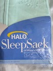 New Halo Sleepsack Swaddle Original Wearable Blanket Sage Green Birth-6 Months