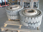 Rovince Summa Solid Forklift Tires   Rims  7 00 - 15   Sale Is For 1 Pair