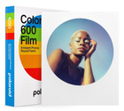 Polaroid Color 600 Film 8 Instant Photos Round Frame 4 25  108mm X 3 5 x88mm