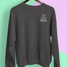Personalised Custom Embroidered Gardening Service Sweatshirt Your Text Lawn Care