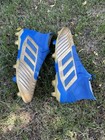 Adidas Predator 19 1 Fg Cleats Gold Blue Soccer Football Spike Us 8 5
