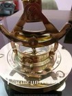 Nautical Brass Telescope Compass Joined Survey Mini Theodolite Alidade