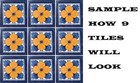  c010 Mexican Talavera 4x4   Folk Art Hand Painted Handmade 25 - 50 - 100 Tiles