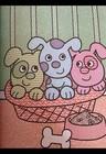 Paint With Water Book Puppies No Mess Kids New Fun Vivid Colors