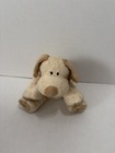 Ty Pluffies Plopper Tan Dog Plush Floppy  