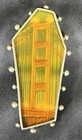    baby Jane    Signed Golden Gate Bridge At Night Sterling Silver Pendant  Pin