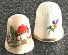 Goebel And Staffordshire Thimbles Pristine