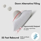 24x24 Pillow Inserts down Alternative Pack Of 2 Euro Decorative Throw Pillows   