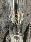 11-1 2  Clear Glass Cocktail Pitcher W 14  Glass Stirrer   Ice Guard   Etched R