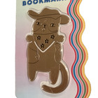 Cowboy Kitty Metal Bookmark New Cute Cat Western Reader Gift Book Accessory