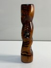 Vintage Carved Wood Tiki Bar Statue Maori New Zealand Polynesian Art