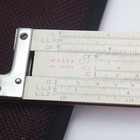 Vtg Weber 04293 Slide Rule W  Case Usa Made