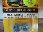 Cox Competition Part   9814 Nos  1 24 Magnesium Mag Wheels Ford G t  Slot Car