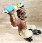 Vintage Rare Monkey Office Desk Pen Holder Collectible Figurines What Nots
