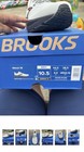 Brooks Ghost 18 Men   s Running Shoes White black Narrow B Lace-up Low Top