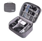 Double Layer Travel Gadget Organizer Electronics Accessories Storage Bag