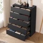 40   Tall Modern Chest Of Drawers 5 Drawer Dresser For Bedroom Storage Organizer