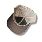 Vortex Optics Logo Mesh Trucker Snapback Hat  brown 