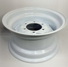 15 X 8  Wheel  Rim  6 Lug  Tractor   Ag   Farm   Implement    N15866 Ag White