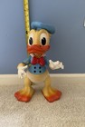 Rare Vintage 1962 Large Donald Duck Rubber Figure   Walt Disney Productions 14   