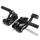 Cnc 5 8  Forward Controls Footpegs For Harley Softail Shovelhead Big Twin Rigid