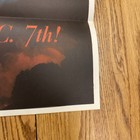 1942      remember December 7th World War 2 Bond Poster Vf American Flag 22x28  