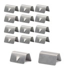  12 Pcs Car Wind Deflector Clips  Stainless Steel Wind And Rain Deflector 