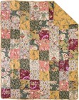 Antique Chic Quilted Patchwork Throw 50 X 60 Inches