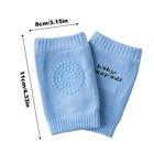 1 Pair Baby Crawling Knee Pads Anti-slip Safety Elbow   Leg Protectors Set