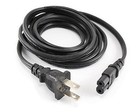 6ft 2-prong Figure-8 Replacement Non-polarized Computer Power Cord Cable  Pc-107