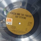 Cat Stevens Teaser   The Firecat White Gold Platinum Tone Record Rare Non Riaa