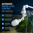 Auto Aquarium Water Changer Float Valve Fish Tank Water Level Controller