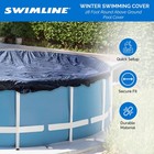 Swimline Hydrotools Super Guard Heavy Duty Pool Cover For Above Ground Swimming