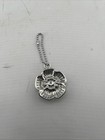 New Coach Tea Rose Bag Charm