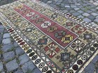 Turkish Antique Rug Bohemian Area Rug Oushak Rug Vintage Rug Handmade Wool Rug