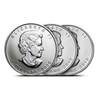 1 Oz Canadian Silver Maple Leaf Coin  random Year 