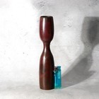Vintage Japanese Bronze Vase Hara Masuo Modernist Red Patina