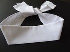 Japanese Martial Arts Sports Hachimaki  shiro  White Cotton Headband 37 l