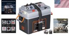 Smart Battery Box For Trolling Motors - 12v 24v Marine Power Center   Light