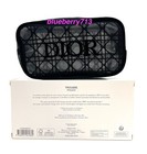 Dior  Black Mesh Makeup Bag Cosmetic Pouch    Black