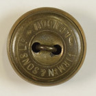 Wwii 3rd Carabiniers Prince Of Wales Dragoon Guards Uniform Button N8c