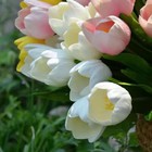 10pcs Artificial Tulip Flowers Fake Flower Bouquet For Wedding Party Home Decor