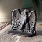 Vintage Decorative Art League Cast Iron Eagle Bookend Doorstop Dal Americana Art