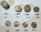 Pakistan 10 Paisa Coin Lot Of 38 Coins   Km27   Years 1961 64 65 66 67 68 69  74