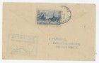 P128 09 rc Australia 1951 First Flight Cover Tahiti  Fiji  Chile  Etc