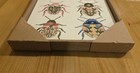 Bp Home Woven Embroidered Textile Wall Art Colorful Bugs Insects Decor 15   x 12 