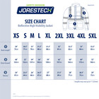 Hi-vis Insulated Safety Bomber Reflective Jacket Road Work High Jorestech