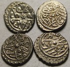1 Rare Genuine Islamic Silver Akce Coin ottoman Empire Mehmed 855ah  1444ad